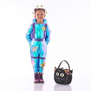 Pottery Barn Kids Light-Up Cosmic Sparkle Astronaut Costume